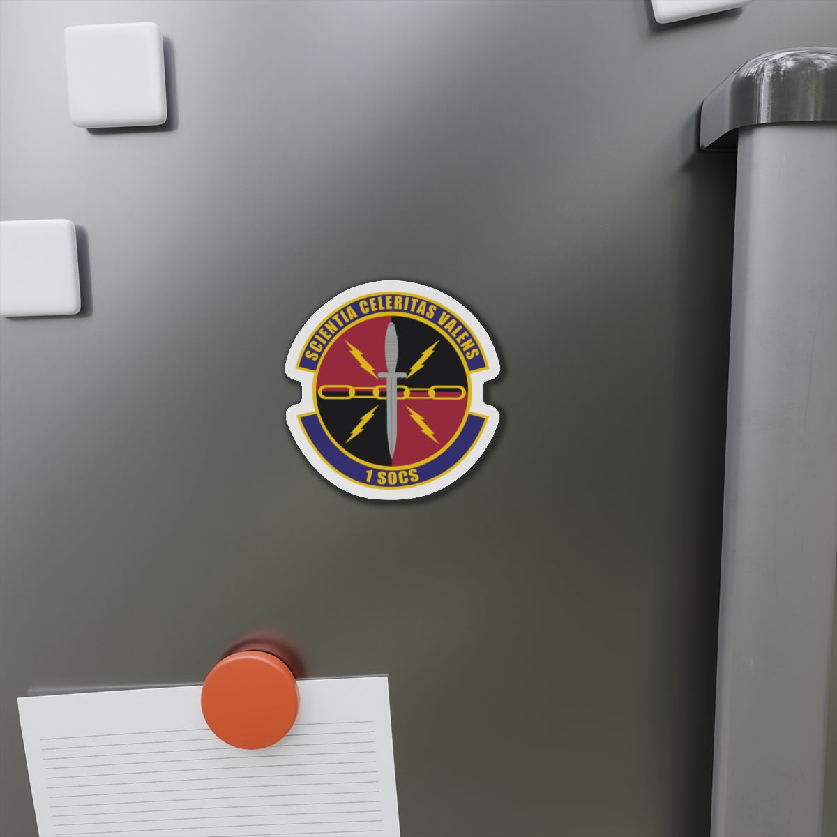 Die-Cut Magnet - USAF - 1st Special Operations Communication Squadron wo txt