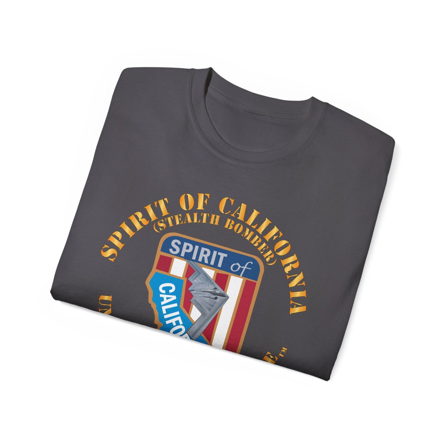 Unisex Ultra Cotton Tee - USAF - B2 - Spirit of California - Stealth Bomber X 300