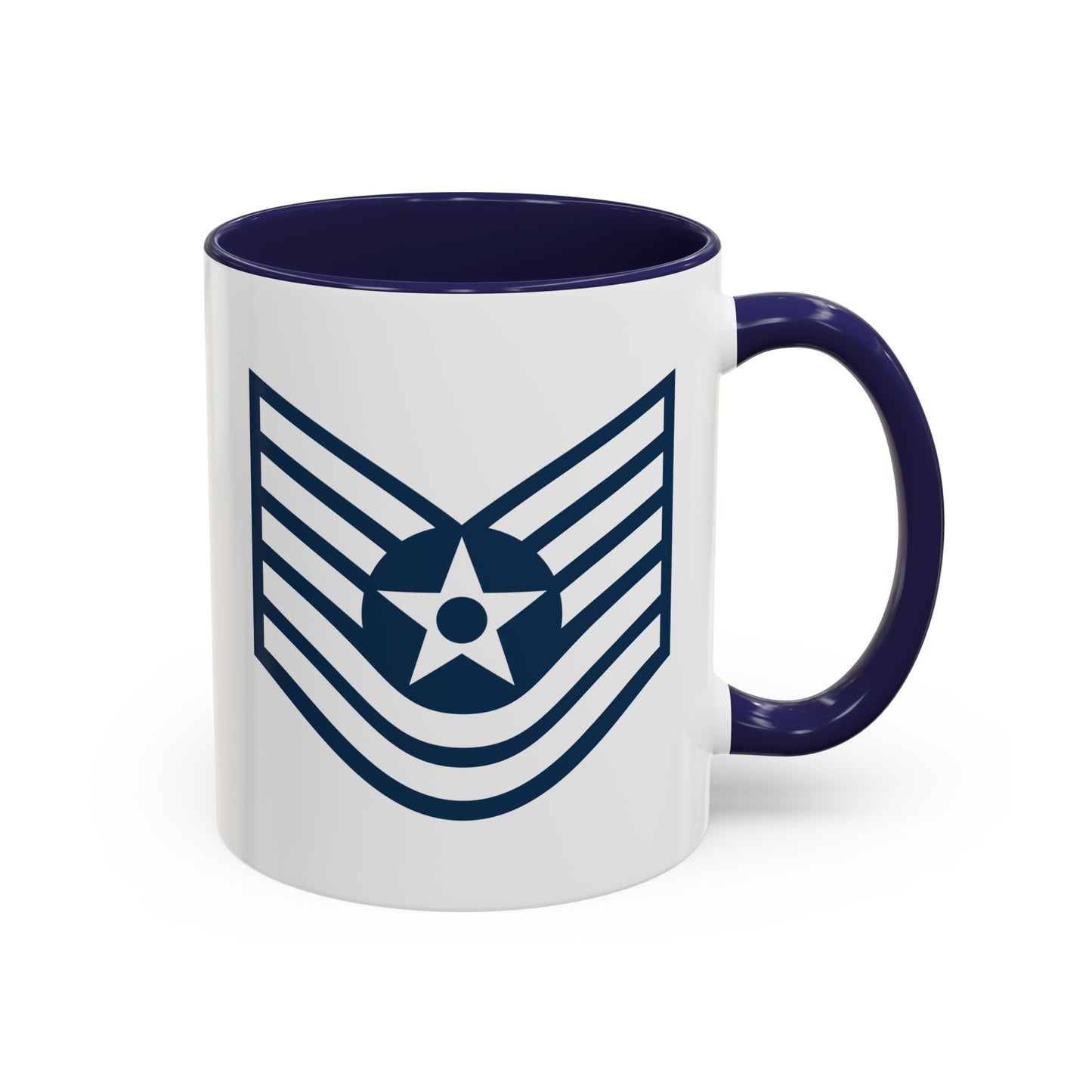 Accent Coffee Mug (11oz & 15oz) - USAF - Technical Sergeant (E6) - 2020