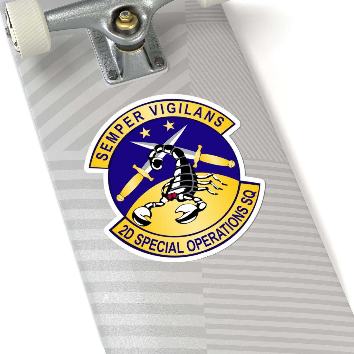 Kiss-Cut Stickers - USAFSOF - 2nd Special Operations Squadron wo Txt