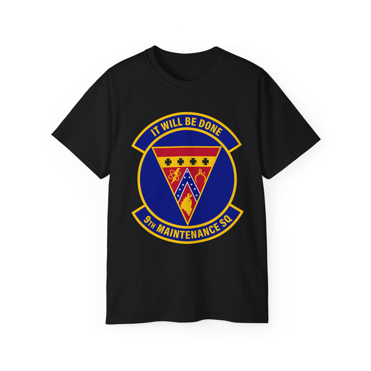 Unisex Ultra Cotton Tee - USAF - 9th Maintenance Squadron wo txt X 300