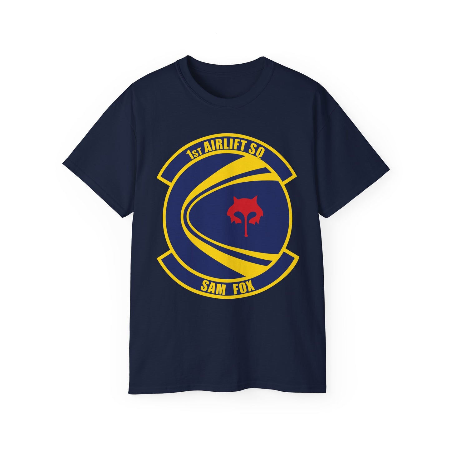 Unisex Ultra Cotton Tee - USAF - 1st Airlift Squadron wo txt X 300