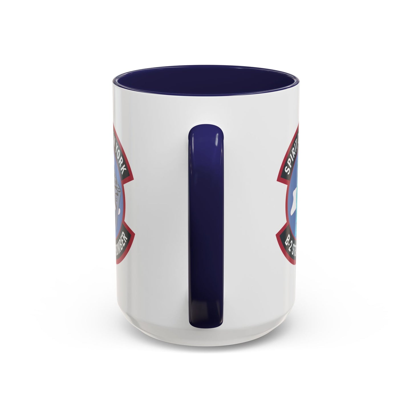 Accent Coffee Mug (11oz & 15oz) - USAF - B2 - Spirit of New York - Stealth Bomber wo txt X 300