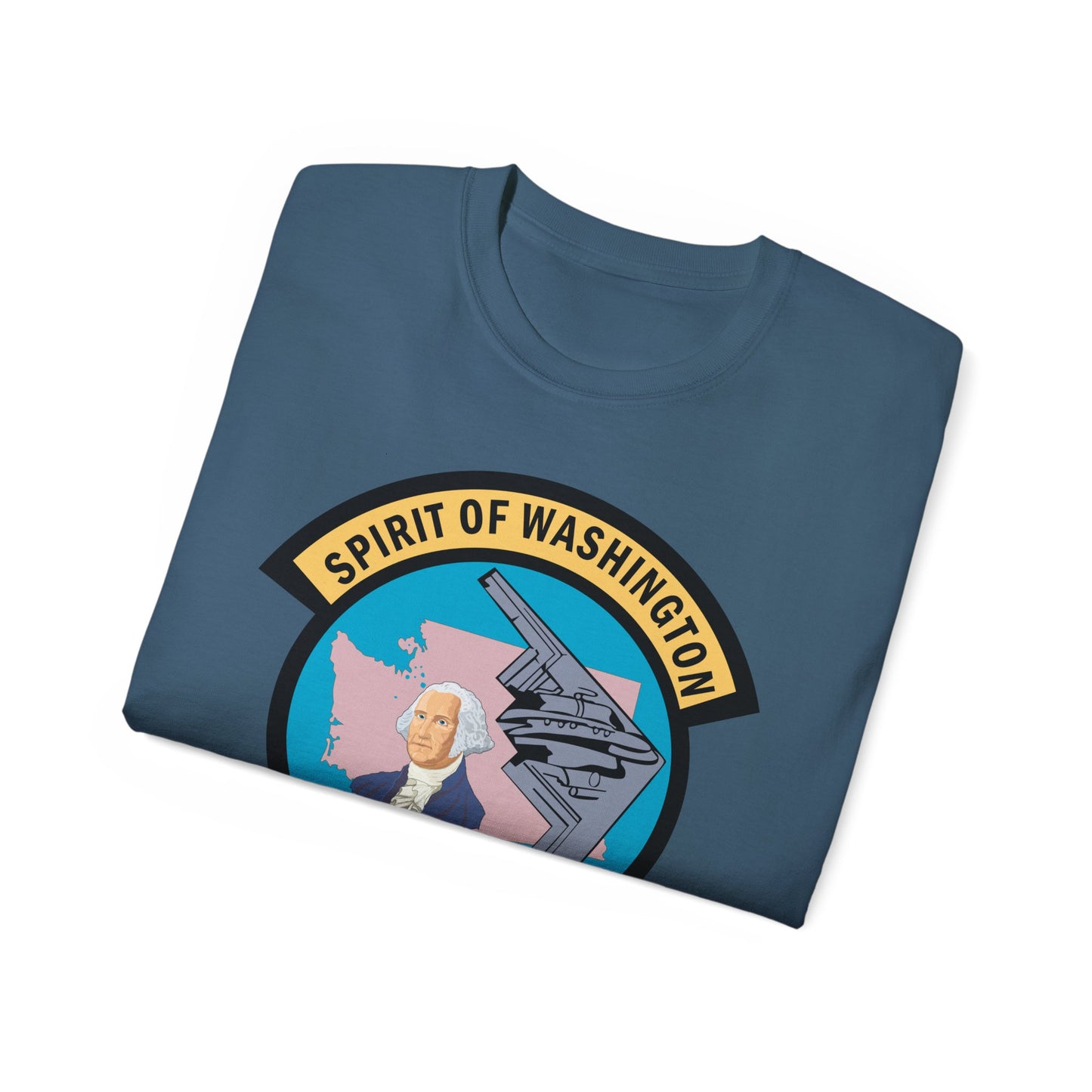 Unisex Ultra Cotton Tee - USAF - B2 - Spirit of Washington - Stealth Bomber wo txt X 300