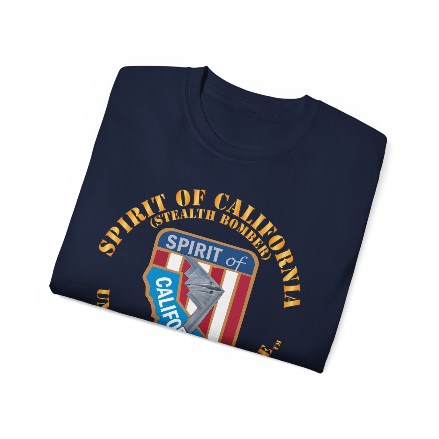 Unisex Ultra Cotton Tee - USAF - B2 - Spirit of California - Stealth Bomber X 300