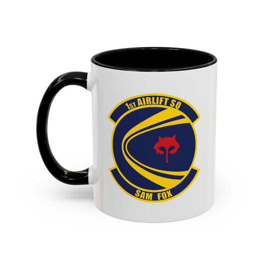 Accent Coffee Mug (11oz & 15oz) - USAF - 1st Airlift Squadron wo txt X 300
