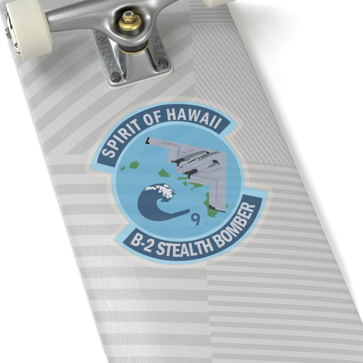 Kiss-Cut Stickers - USAF - B2 - Spirit of Hawaii - Stealth Bomber wo txt X 300