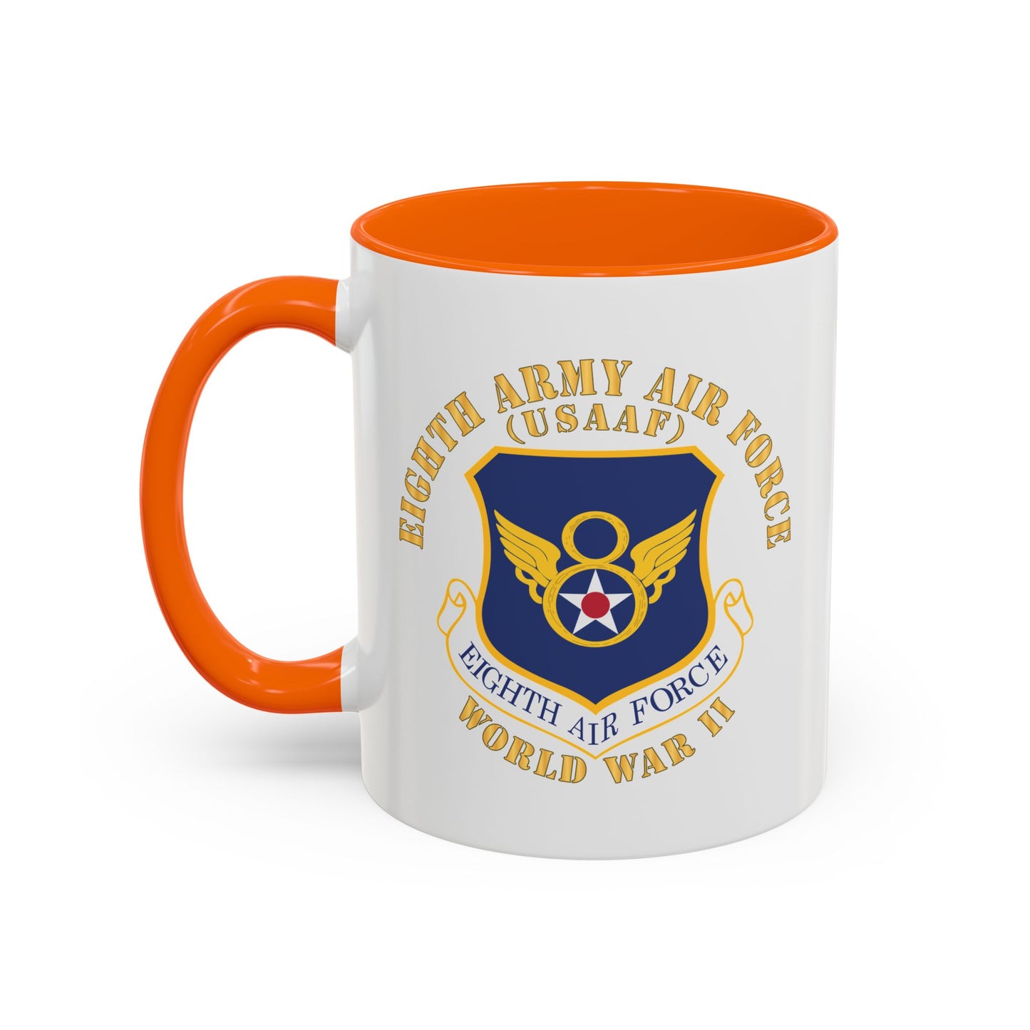 Accent Coffee Mug (11oz & 15oz) - USAF - 8th Air Force - WWII X 300