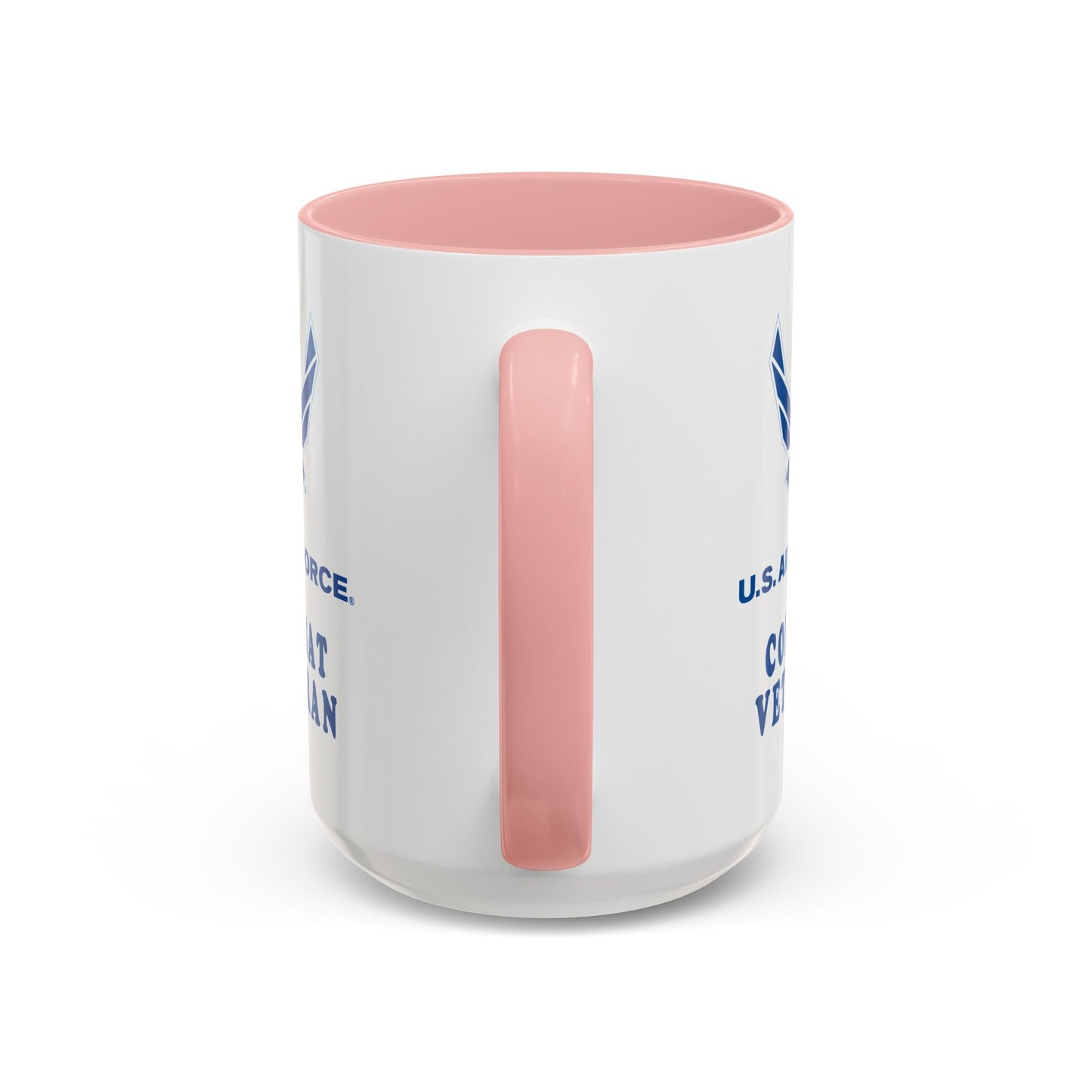 Accent Coffee Mug (11oz & 15oz) - USAF - Air Force - Combat Veteran X 300