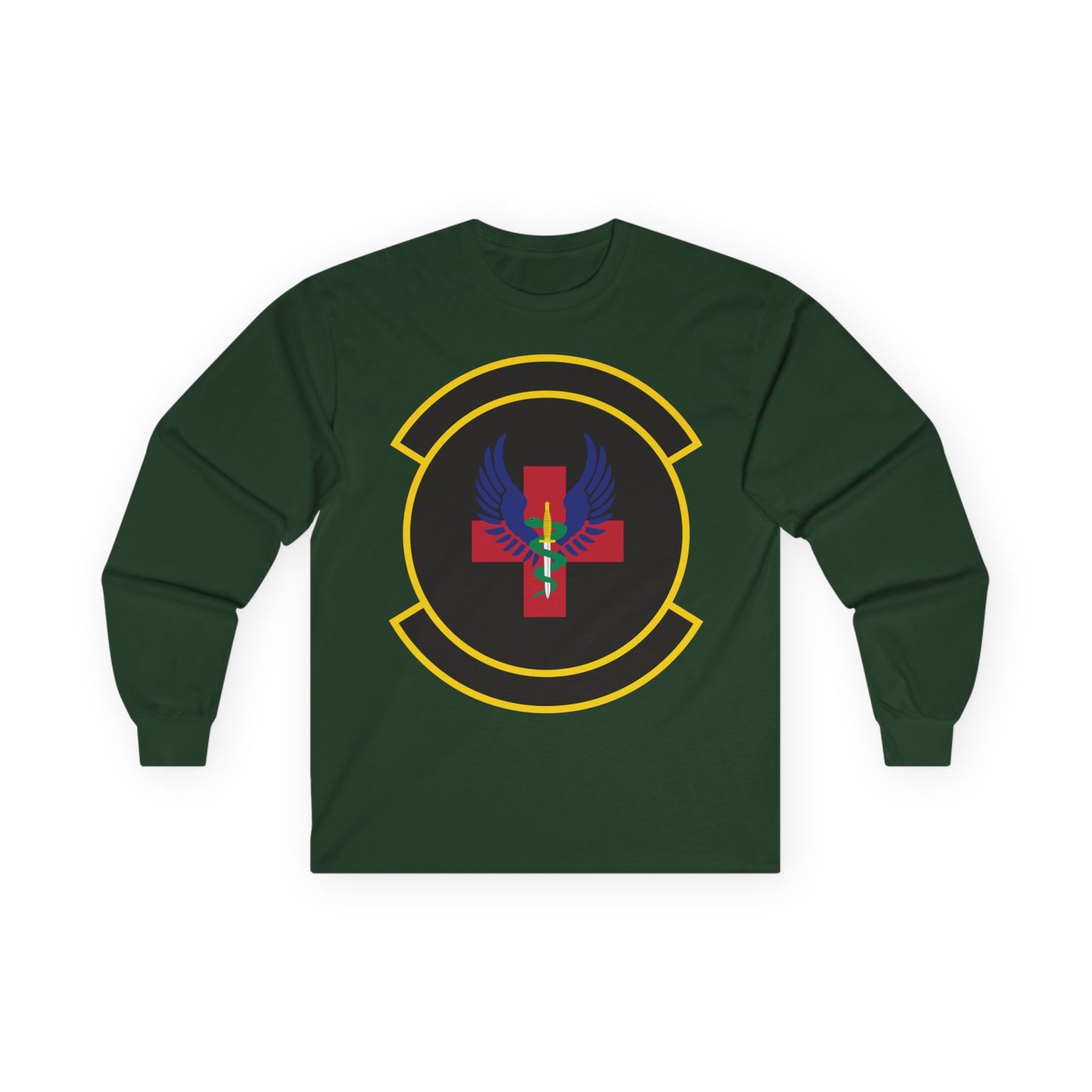 Unisex Ultra Cotton Long Sleeve Tee - USAF - 1st Special Operations Healthcare Operations Squadron wo txt