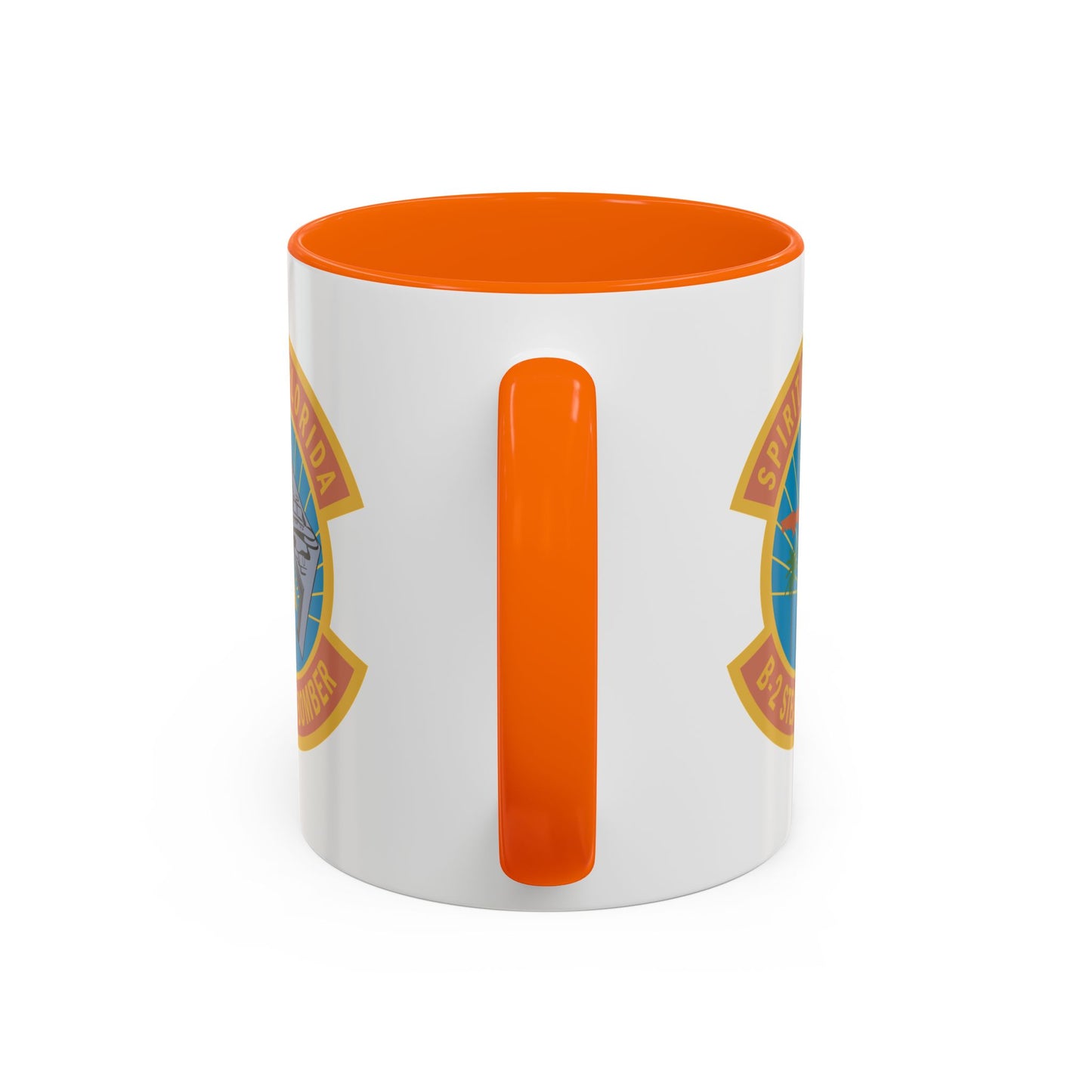 Accent Coffee Mug (11oz & 15oz) - USAF - B2 - Spirit of Florida - Stealth Bomber wo txt X 300