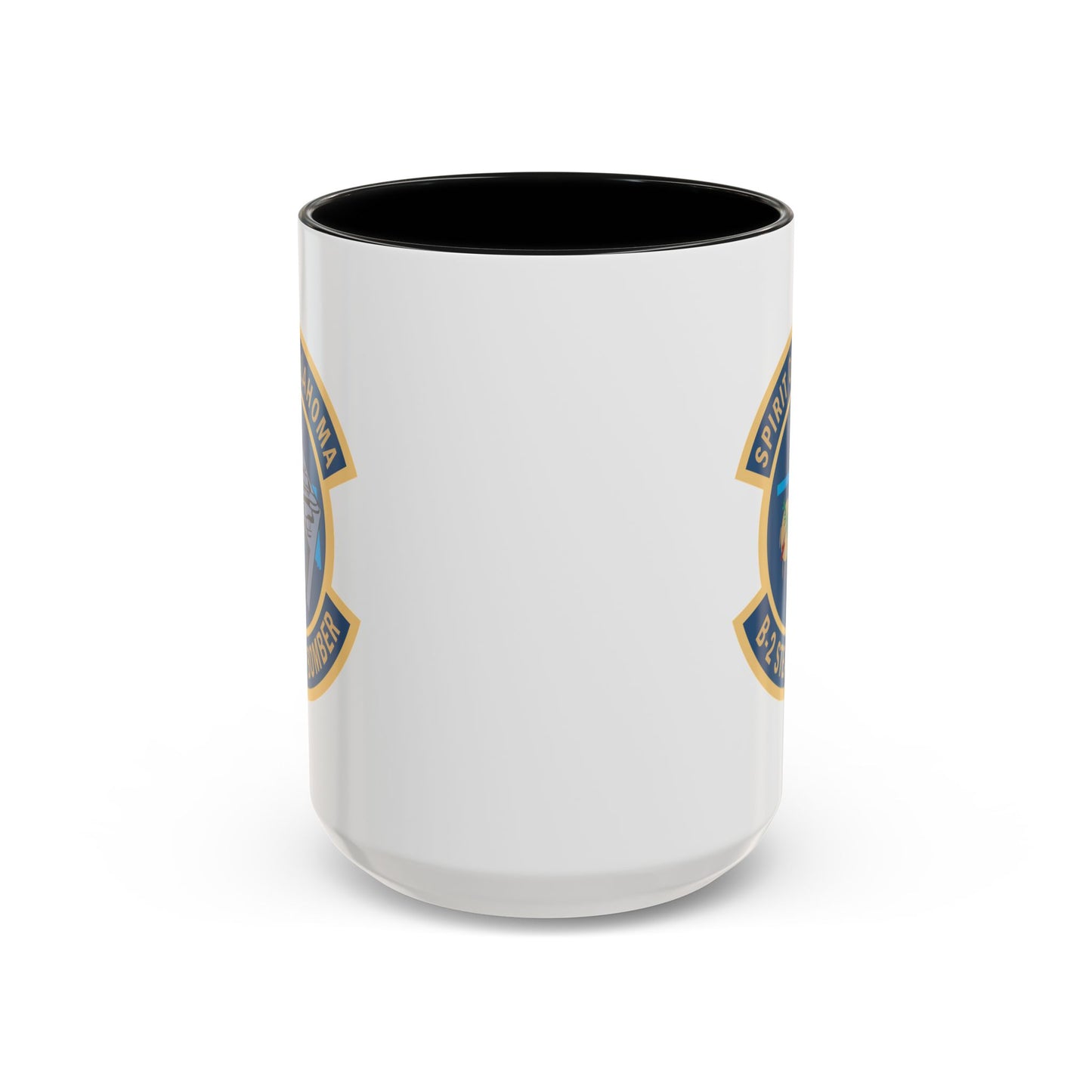 Accent Coffee Mug (11oz & 15oz) - USAF - B2 - Spirit of Oklahoma - Stealth Bomber wo txt X 300
