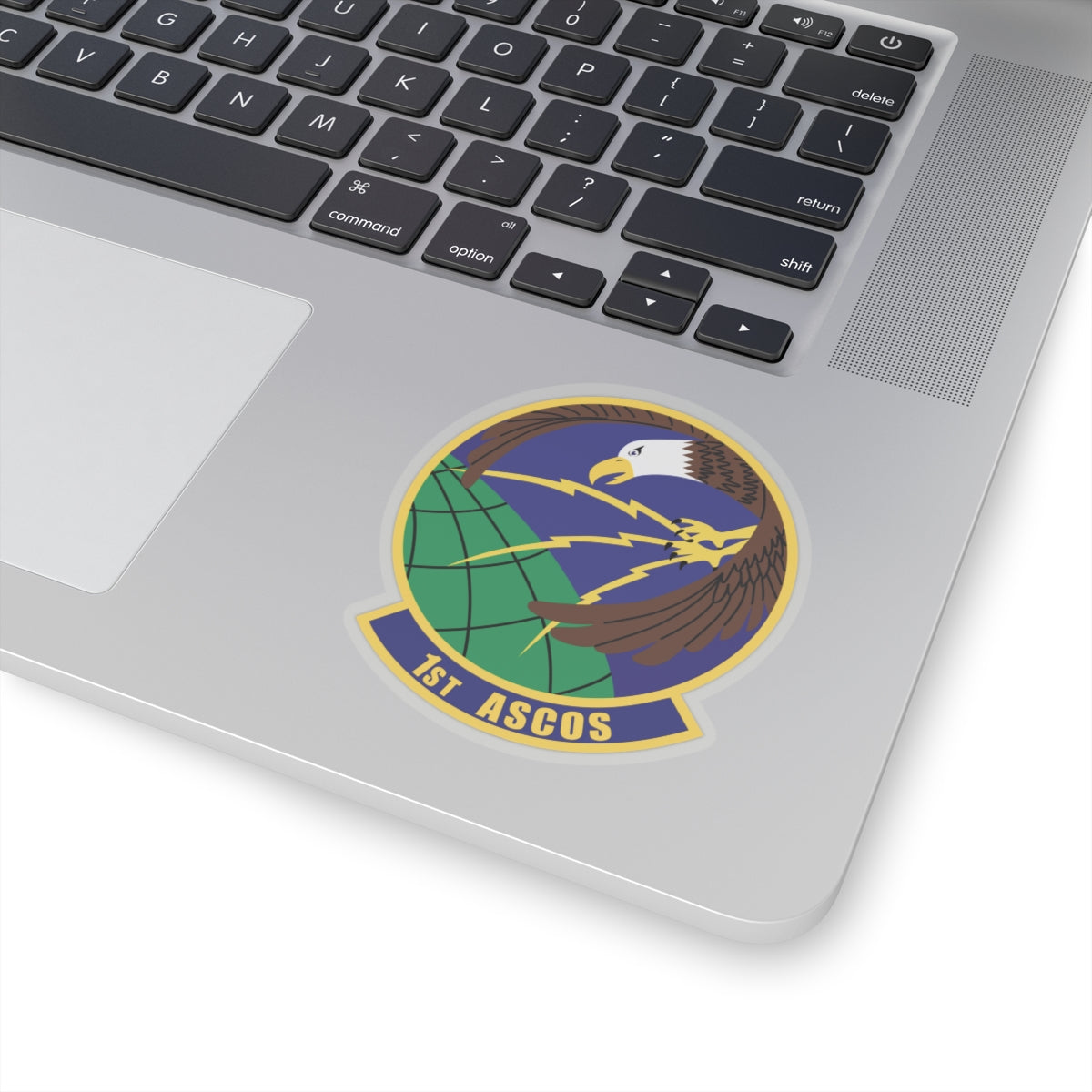 Kiss-Cut Stickers - USAF - 1st Air & Space Communications Operations Sq wo txt X 300