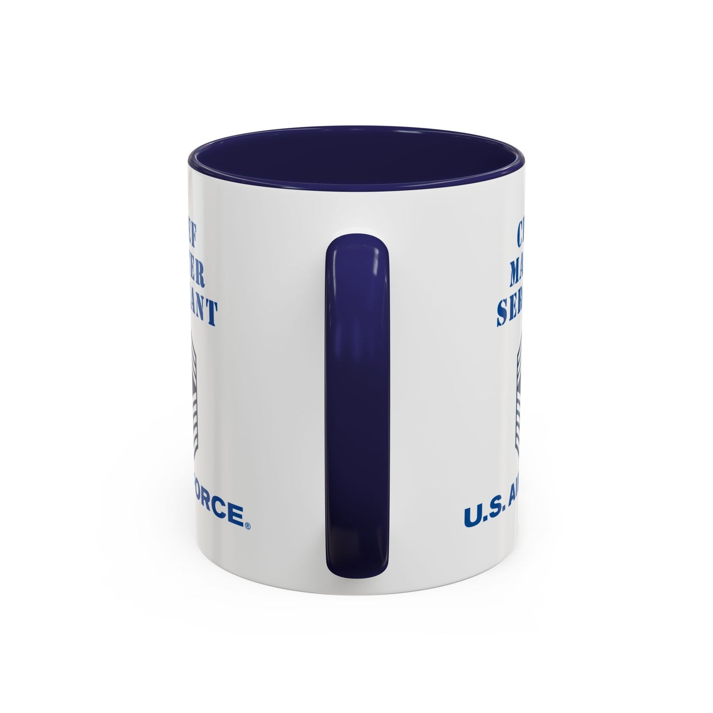 Accent Coffee Mug (11oz & 15oz) - USAF - Chief Master Sergeant (E9a) - 2020 - US Air Force w Text X 300