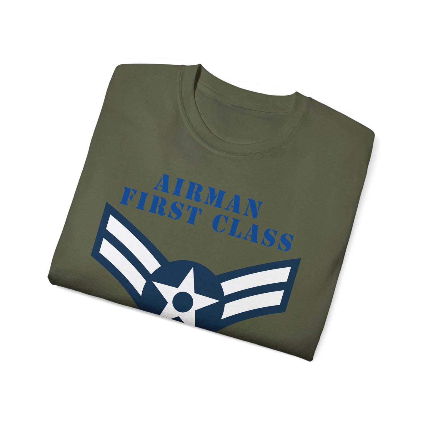 Unisex Ultra Cotton Tee - USAF - Airman - First Class (E3) - 2020 - US Air Force w Text X 300