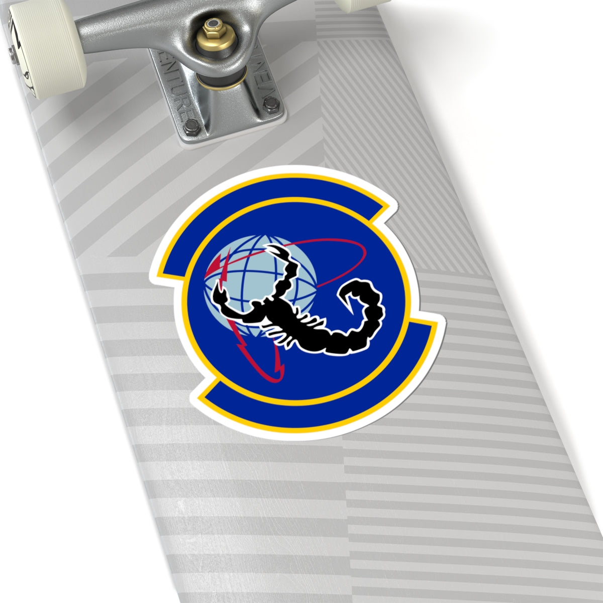 Kiss-Cut Stickers - USAF - 4th Space Warning Sq wo txt X 300
