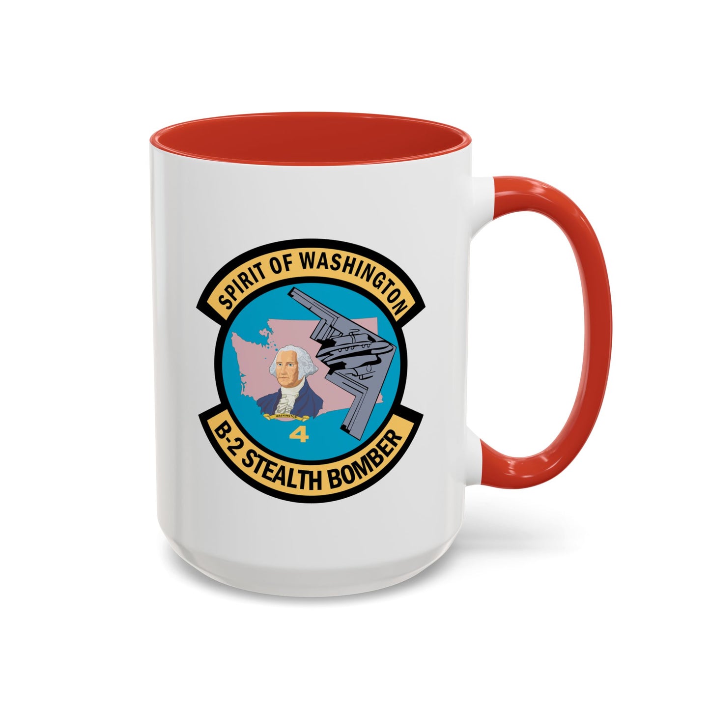 Accent Coffee Mug (11oz & 15oz) - USAF - B2 - Spirit of Washington - Stealth Bomber wo txt X 300