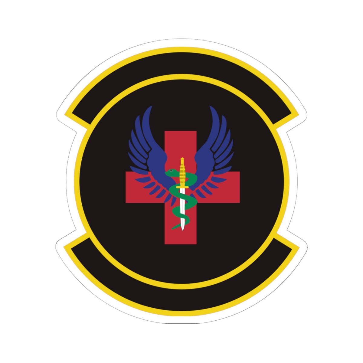 Kiss-Cut Stickers - USAF - 1st Special Operations Healthcare Operations Squadron wo txt