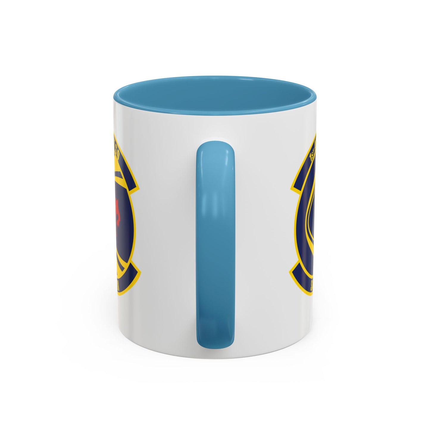 Accent Coffee Mug (11oz & 15oz) - USAF - 1st Airlift Squadron wo txt X 300