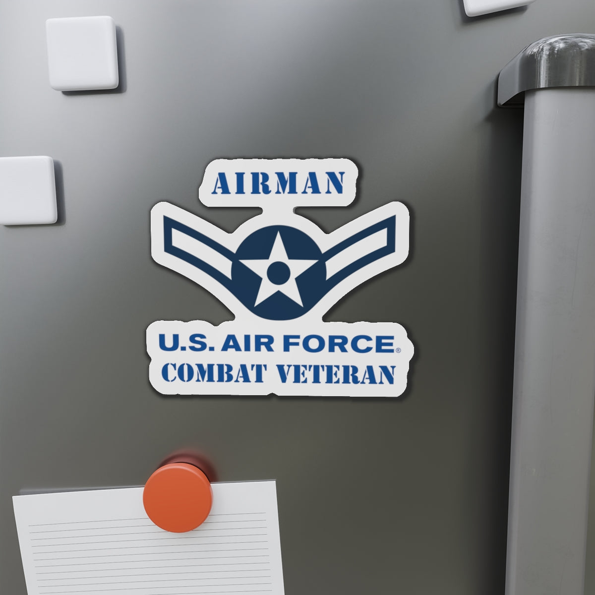 Die-Cut Magnet - USAF - Airman (E2) - 2020 - US Air Force - Combat Veteran