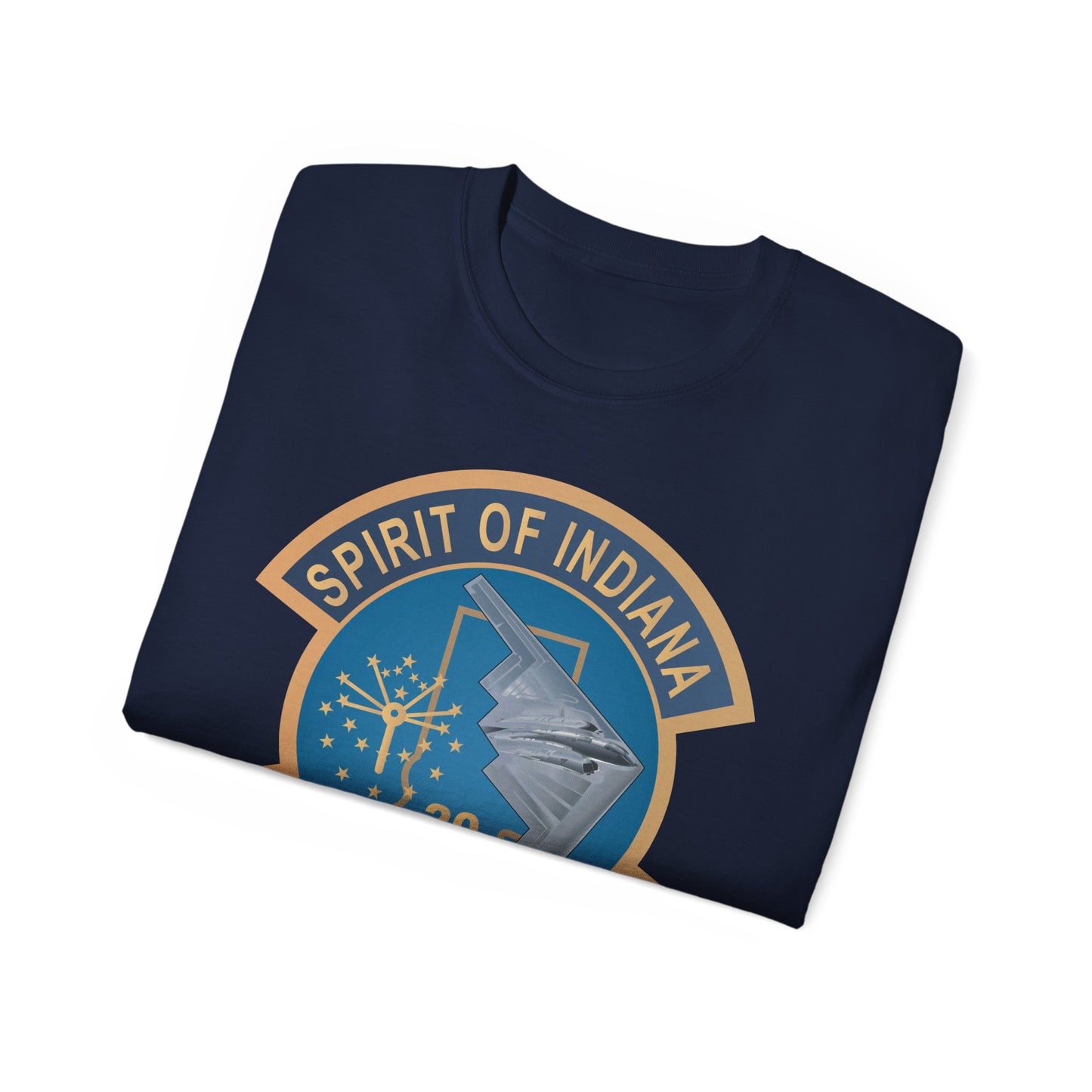 Unisex Ultra Cotton Tee - USAF - B2 - Spirit of Indiana - Stealth Bomber wo txt X 300