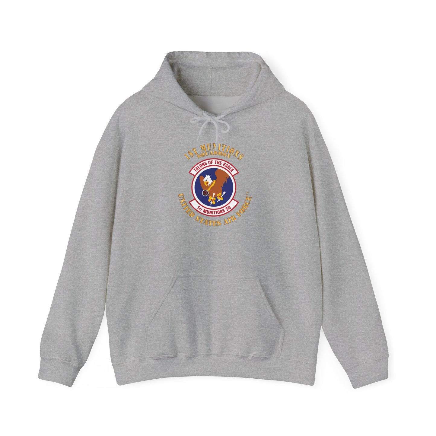 Unisex Heavy Blend Hooded Sweatshirt - USAF - 1st Munitions Squadron (ACC)