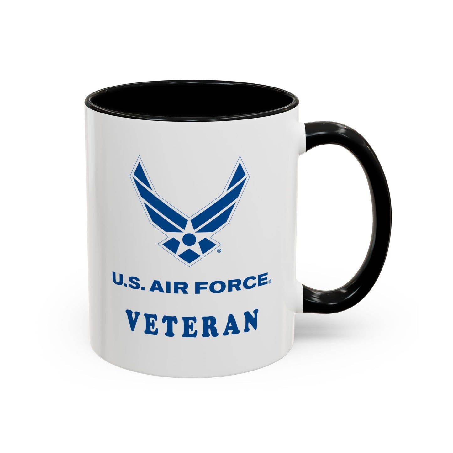 Accent Coffee Mug (11oz & 15oz) - USAF - Air Force - Veteran X 300