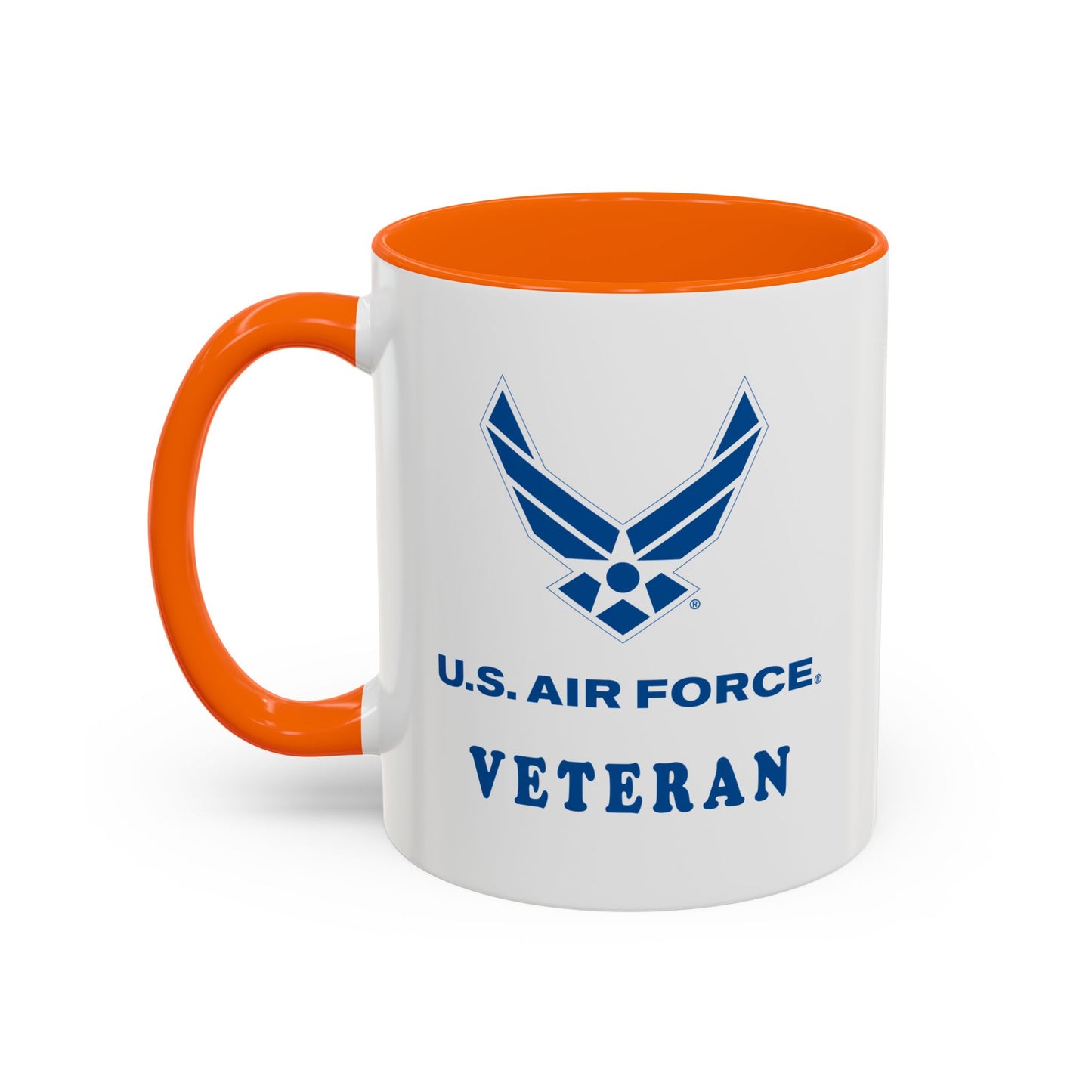 Accent Coffee Mug (11oz & 15oz) - USAF - Air Force - Veteran X 300