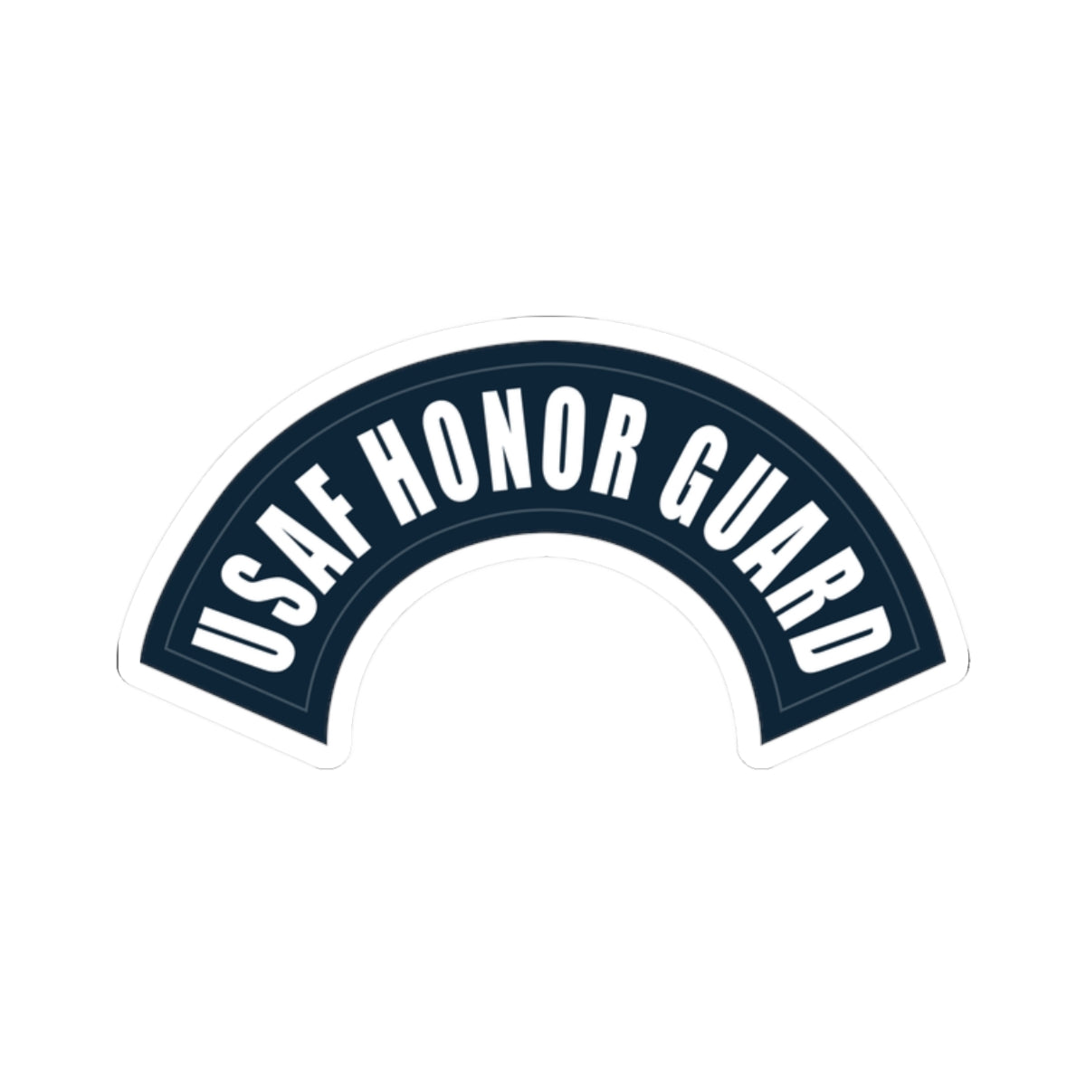 Kiss-Cut Stickers - USAF Honor Guard Tab