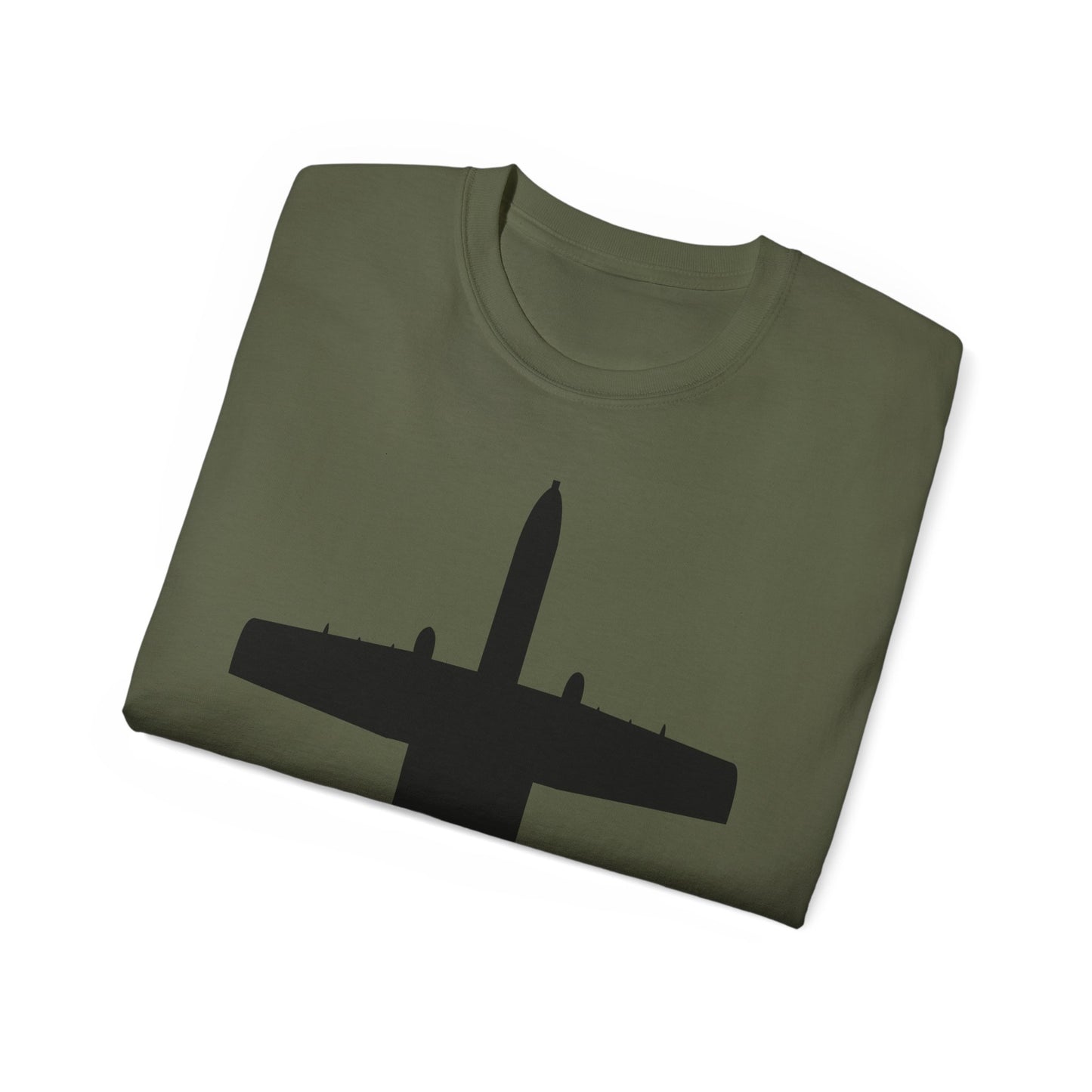 Unisex Ultra Cotton Tee - Aircraft - USAF - A-10 Thunderbolt II - Top - Silhouette X 300