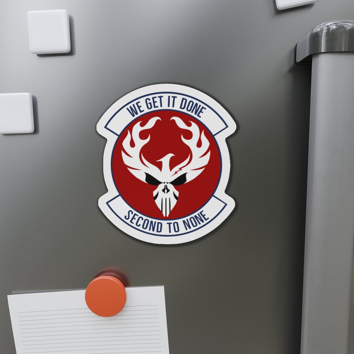 Die-Cut Magnet - USAF - 2d Audiovisual Squadron wo txt