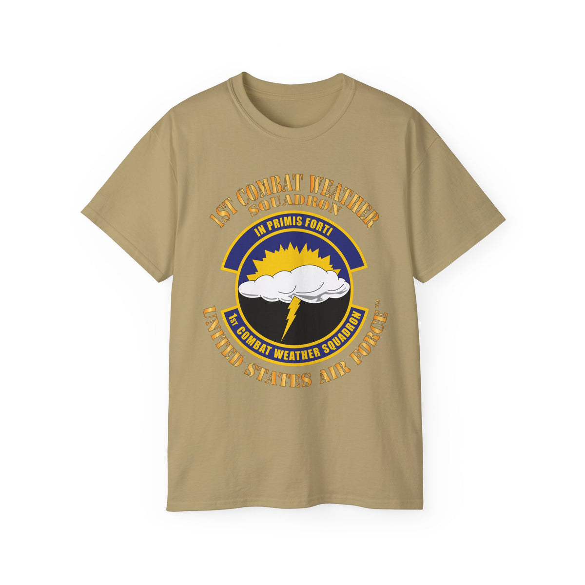 Unisex Ultra Cotton Tee - USAF - 1st Combat Weather Squadron