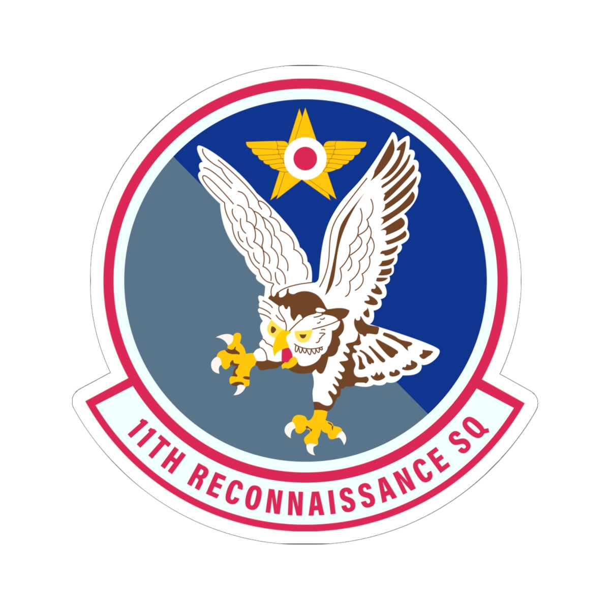 Kiss-Cut Stickers - USAF - 11th Attack Squadron wo txt