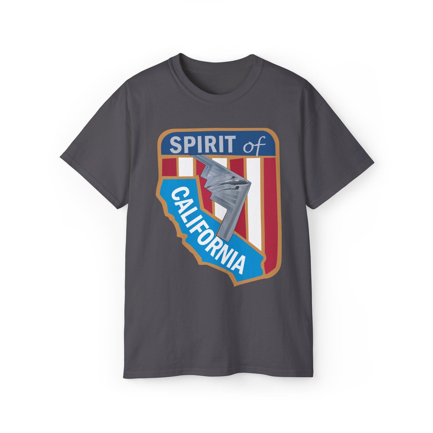 Unisex Ultra Cotton Tee - USAF - B2 - Spirit of California - Stealth Bomber wo txt X 300