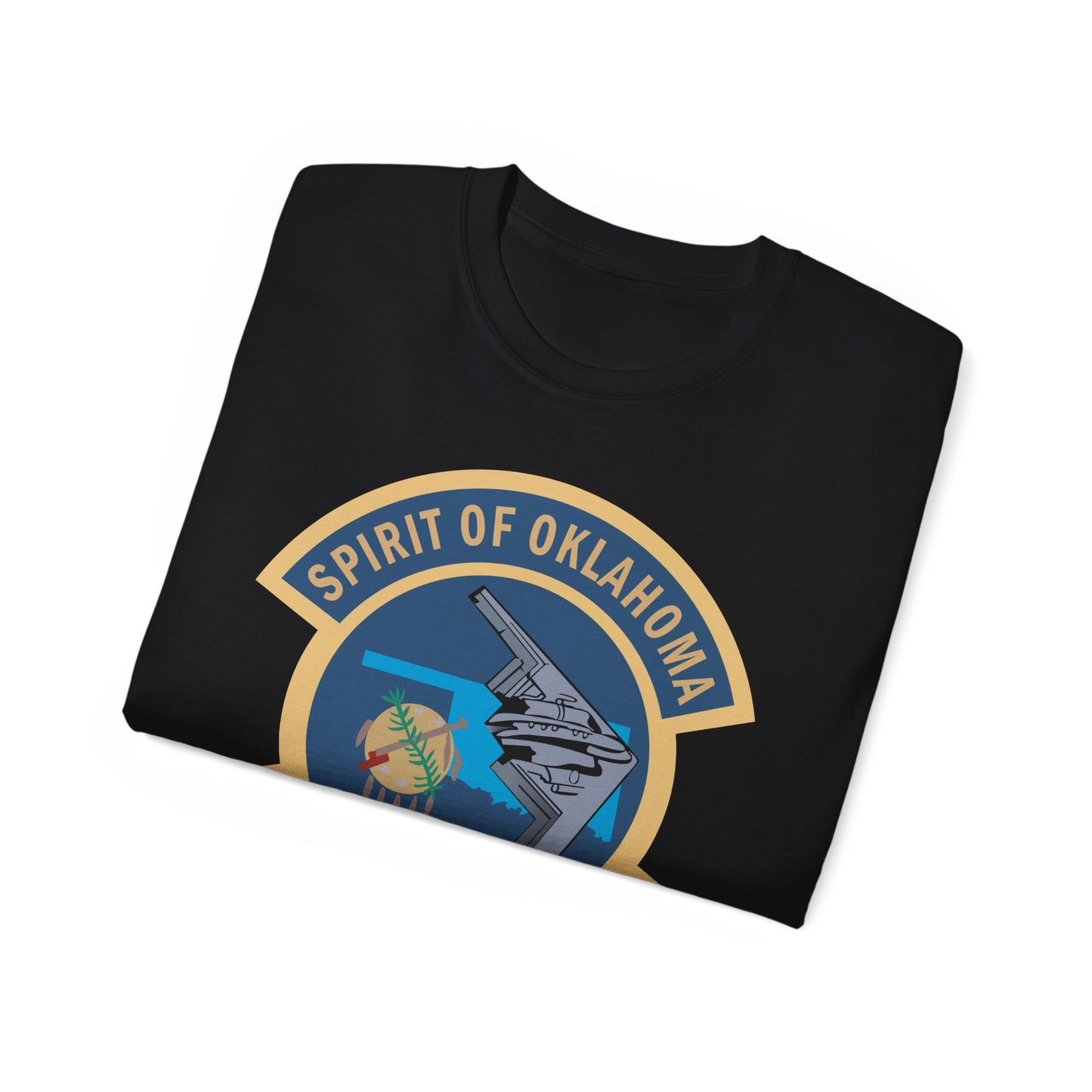 Unisex Ultra Cotton Tee - USAF - B2 - Spirit of Oklahoma - Stealth Bomber wo txt X 300