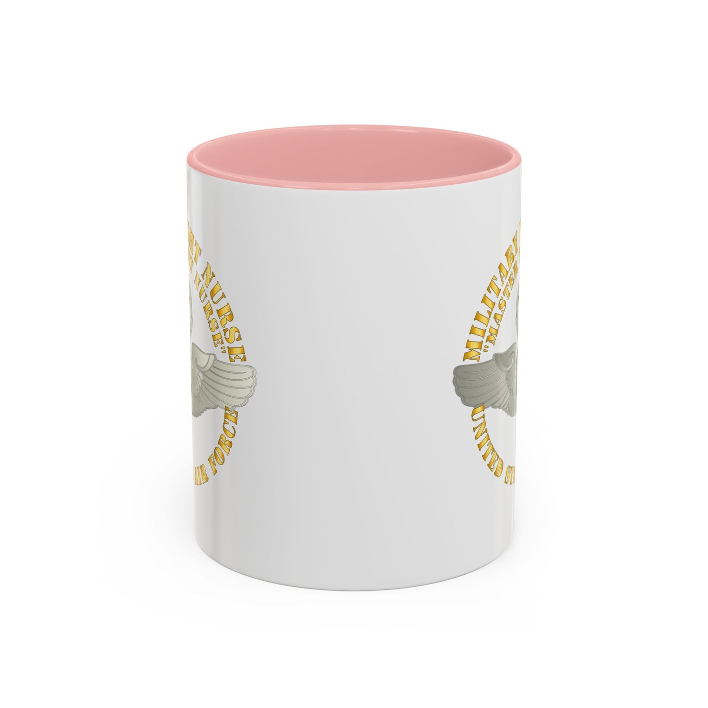 Accent Coffee Mug (11oz & 15oz) - USAF - Military Flight Nurse - Flight Nurse - Master