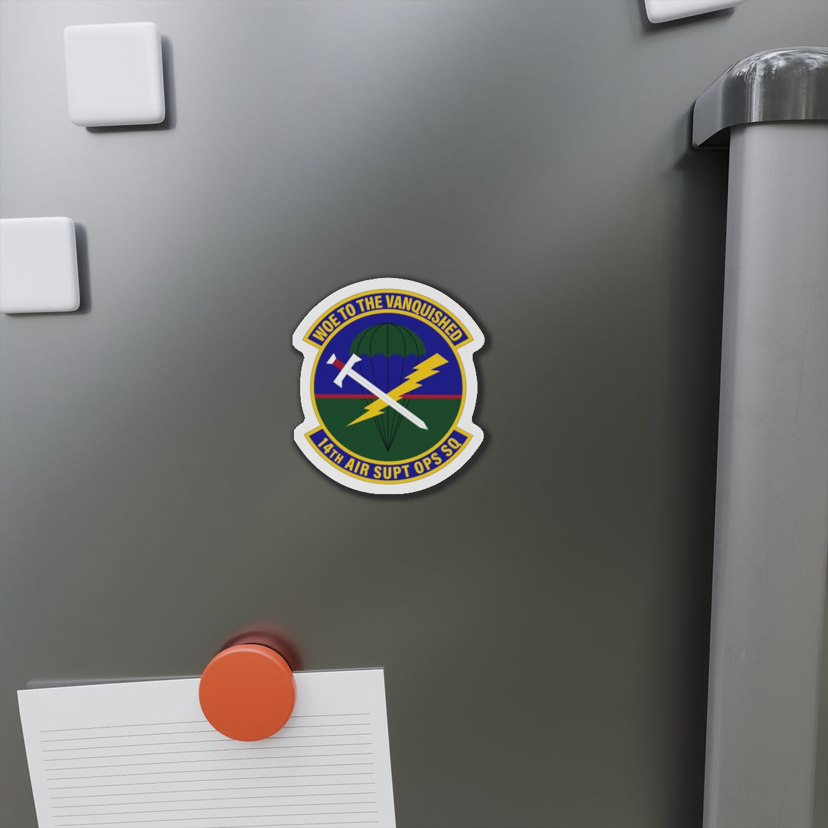 Die-Cut Magnet - USAF - 14th Air Support Operations Squadron wo txt