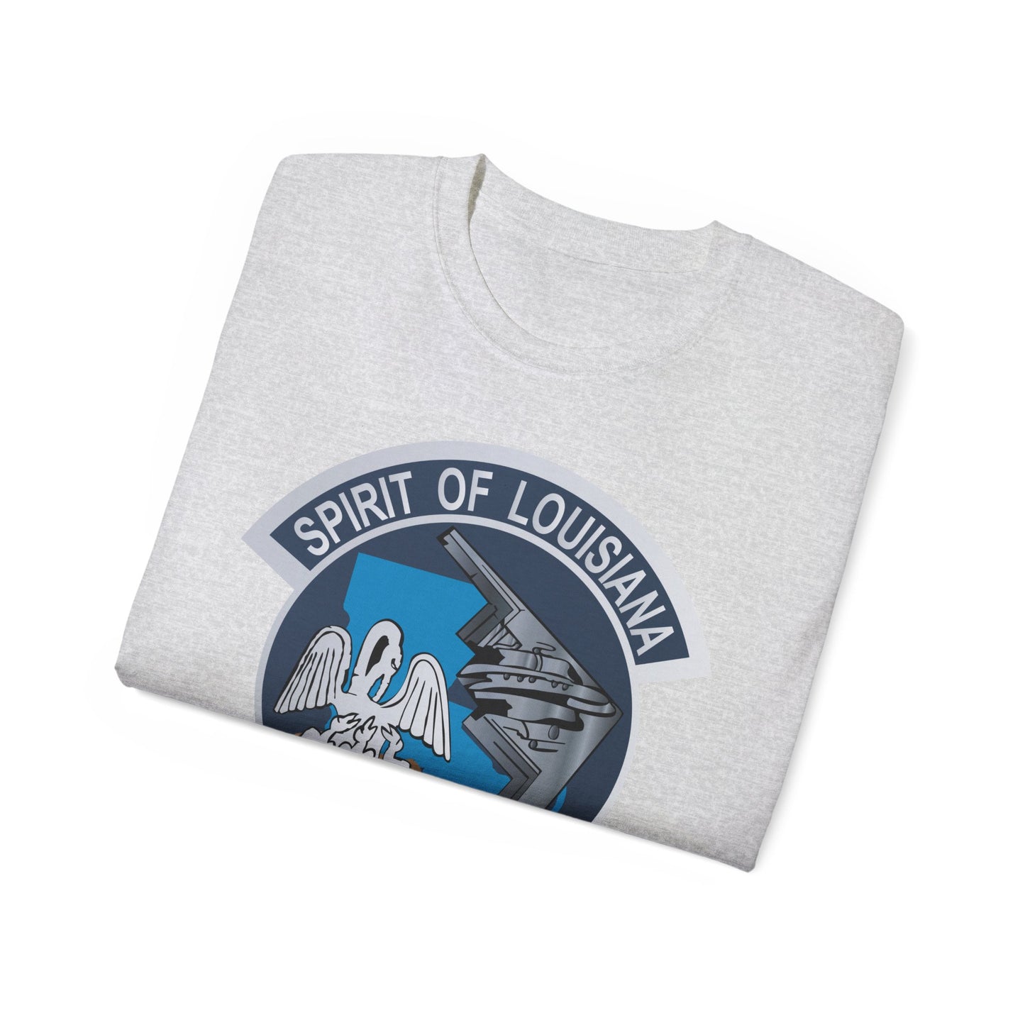 Unisex Ultra Cotton Tee - USAF - B2 - Spirit of Louisiana - Stealth Bomber wo txt X 300