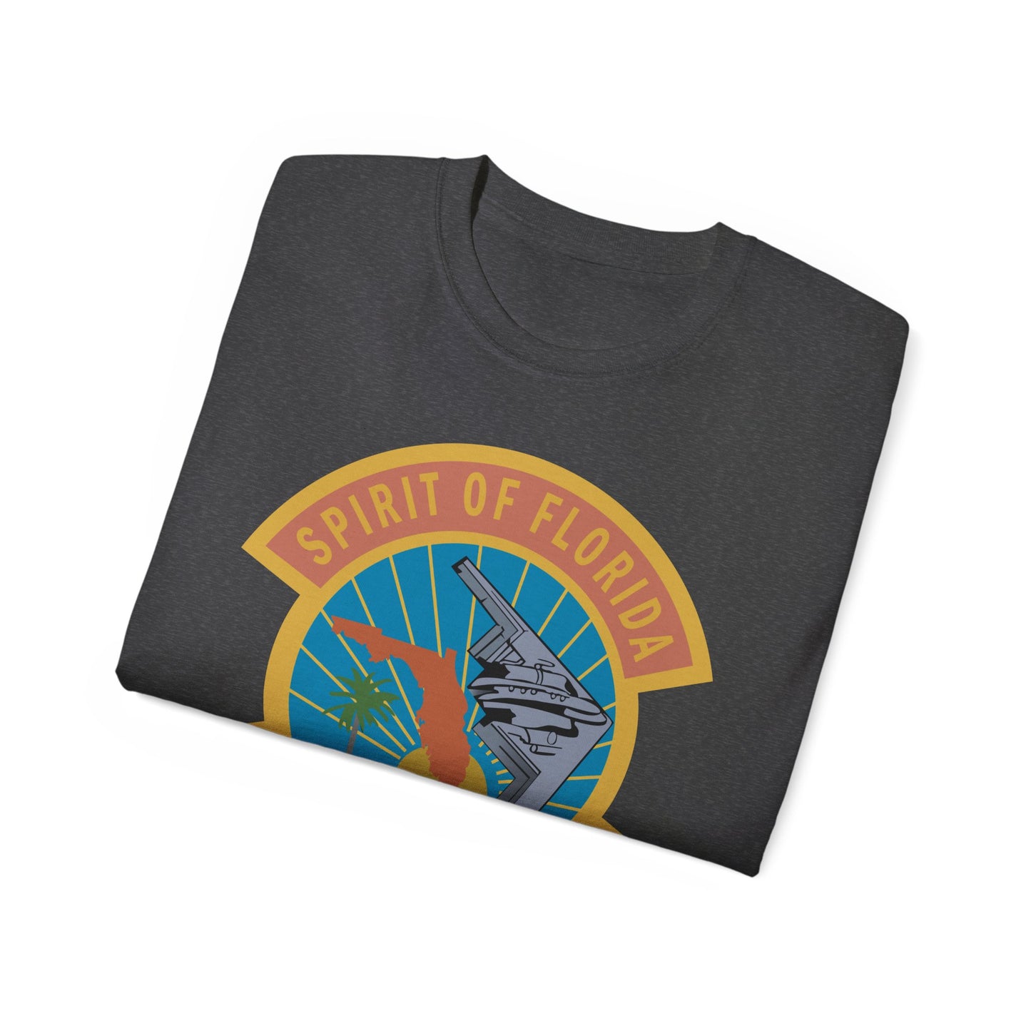 Unisex Ultra Cotton Tee - USAF - B2 - Spirit of Florida - Stealth Bomber wo txt X 300