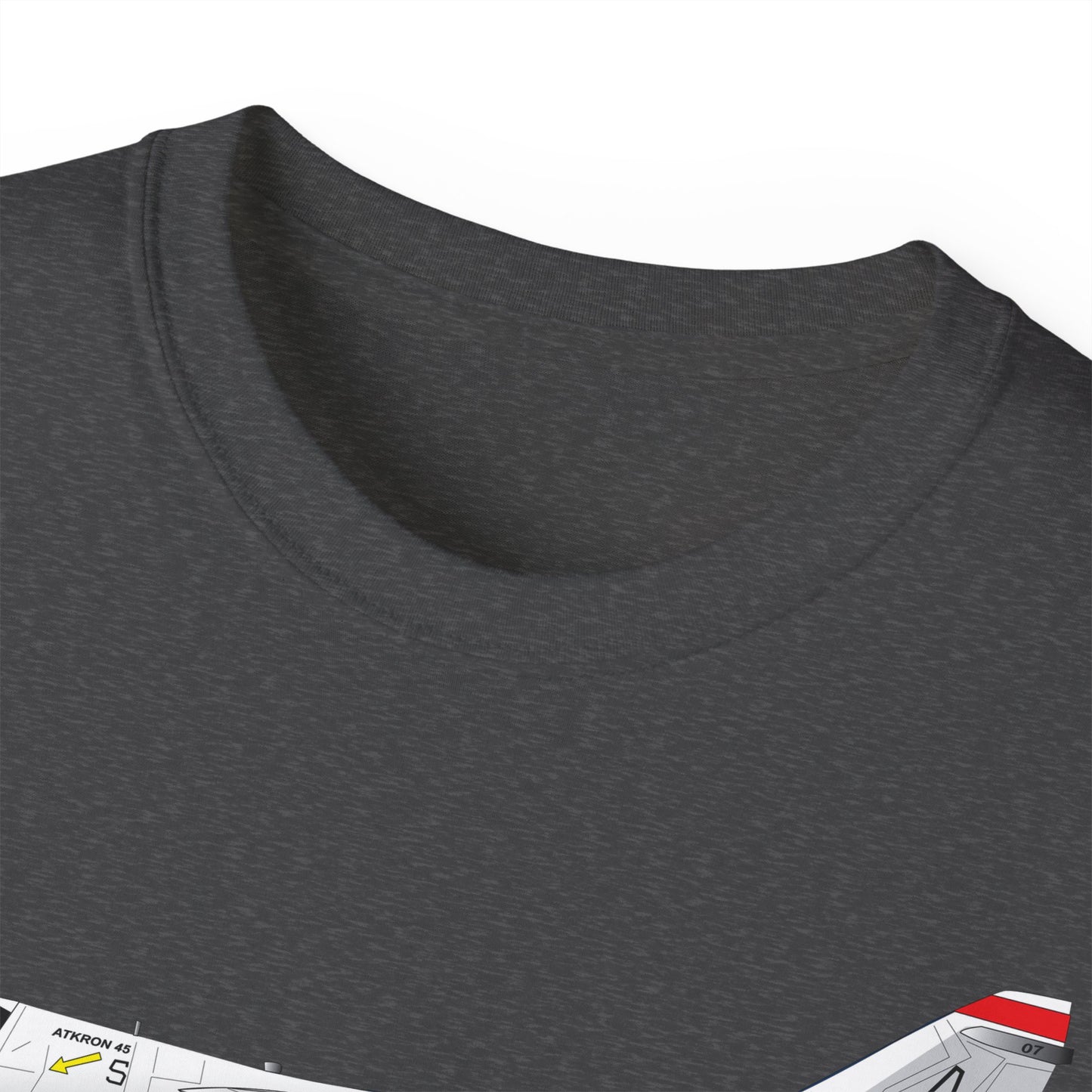 Unisex Ultra Cotton Tee - Aircraft - Navy - A-7B Corsair II - Side X 300
