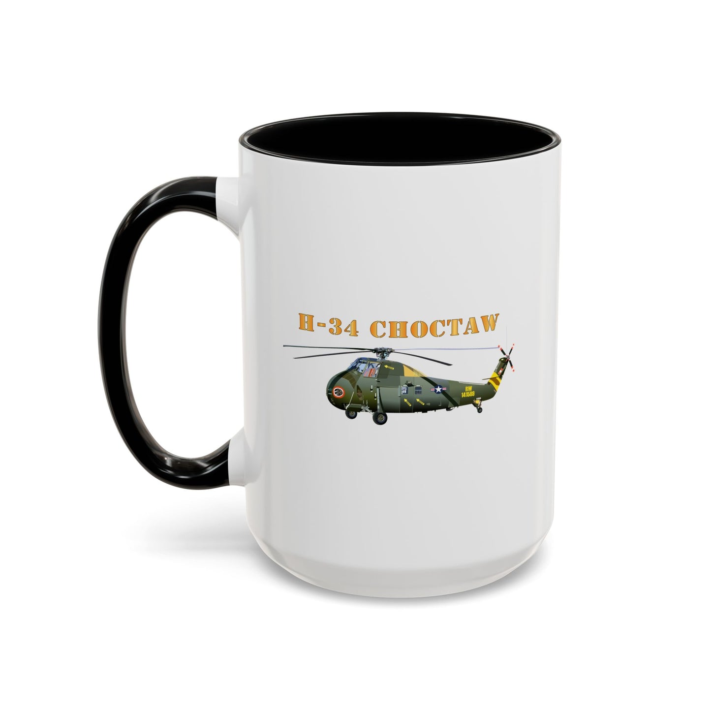 Accent Coffee Mug (11oz & 15oz) - H-34 Choctaw with Txt X 300