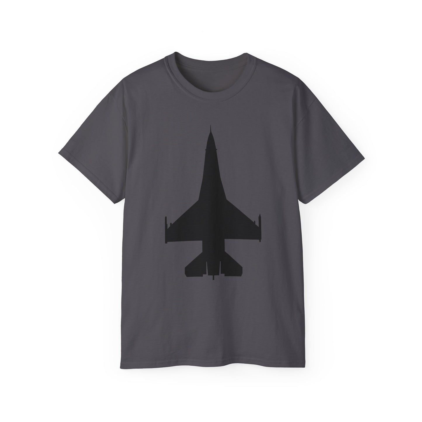 Unisex Ultra Cotton Tee - Aircraft - F-16 -Top - Black wo Txt X 300