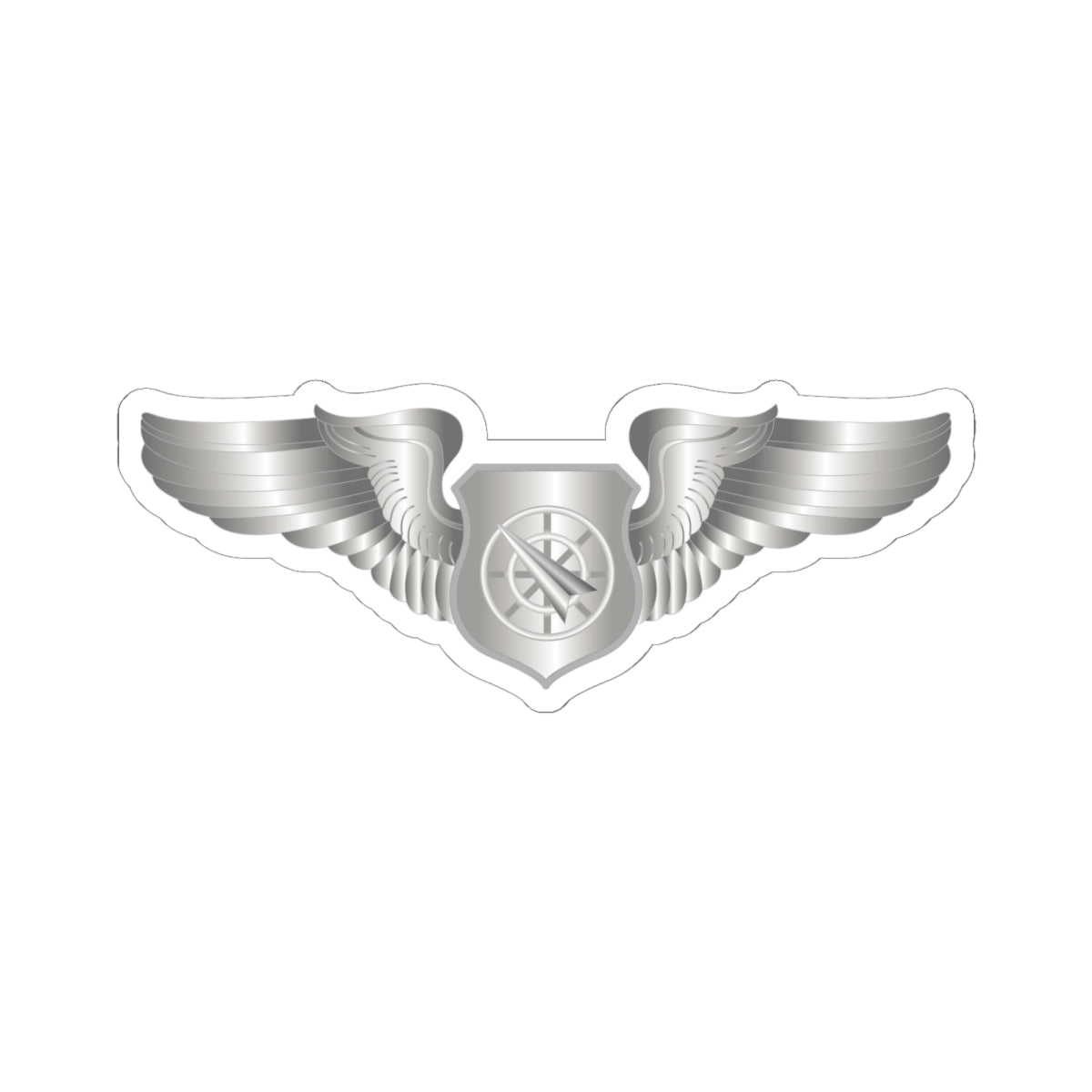 Kiss-Cut Stickers - USAF - Air Battle Manager - Basic Wings wo Txt