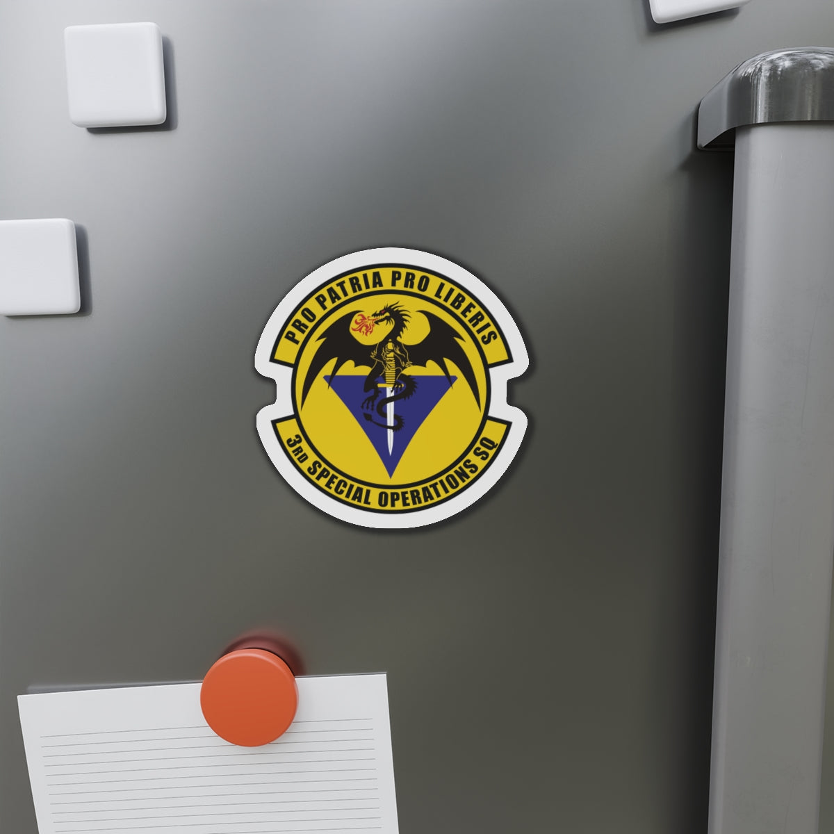 Die-Cut Magnet - USAF - 3rd Special Operations Squadron wo txt
