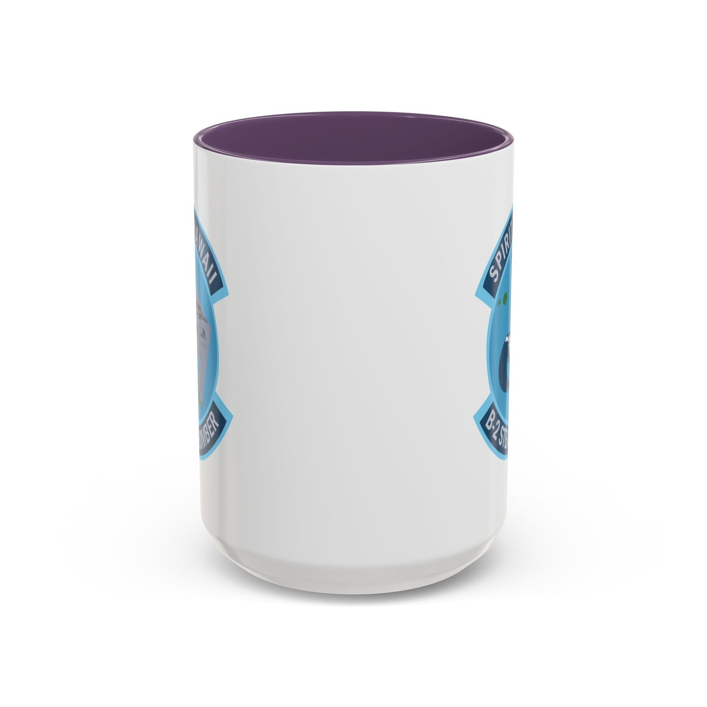 Accent Coffee Mug (11oz & 15oz) - USAF - B2 - Spirit of Hawaii - Stealth Bomber wo txt X 300