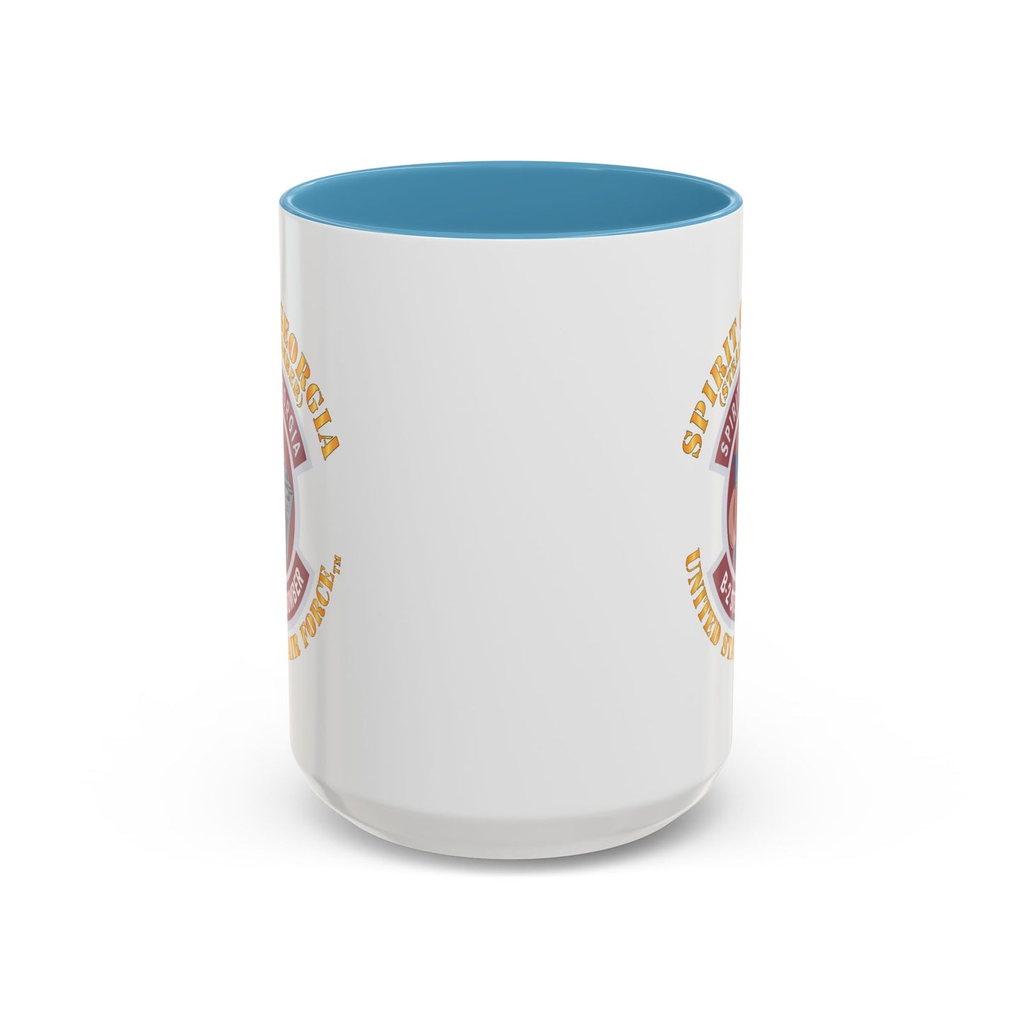 Accent Coffee Mug (11oz & 15oz) - USAF - B2 - Spirit of Georgia - Stealth Bomber X 300