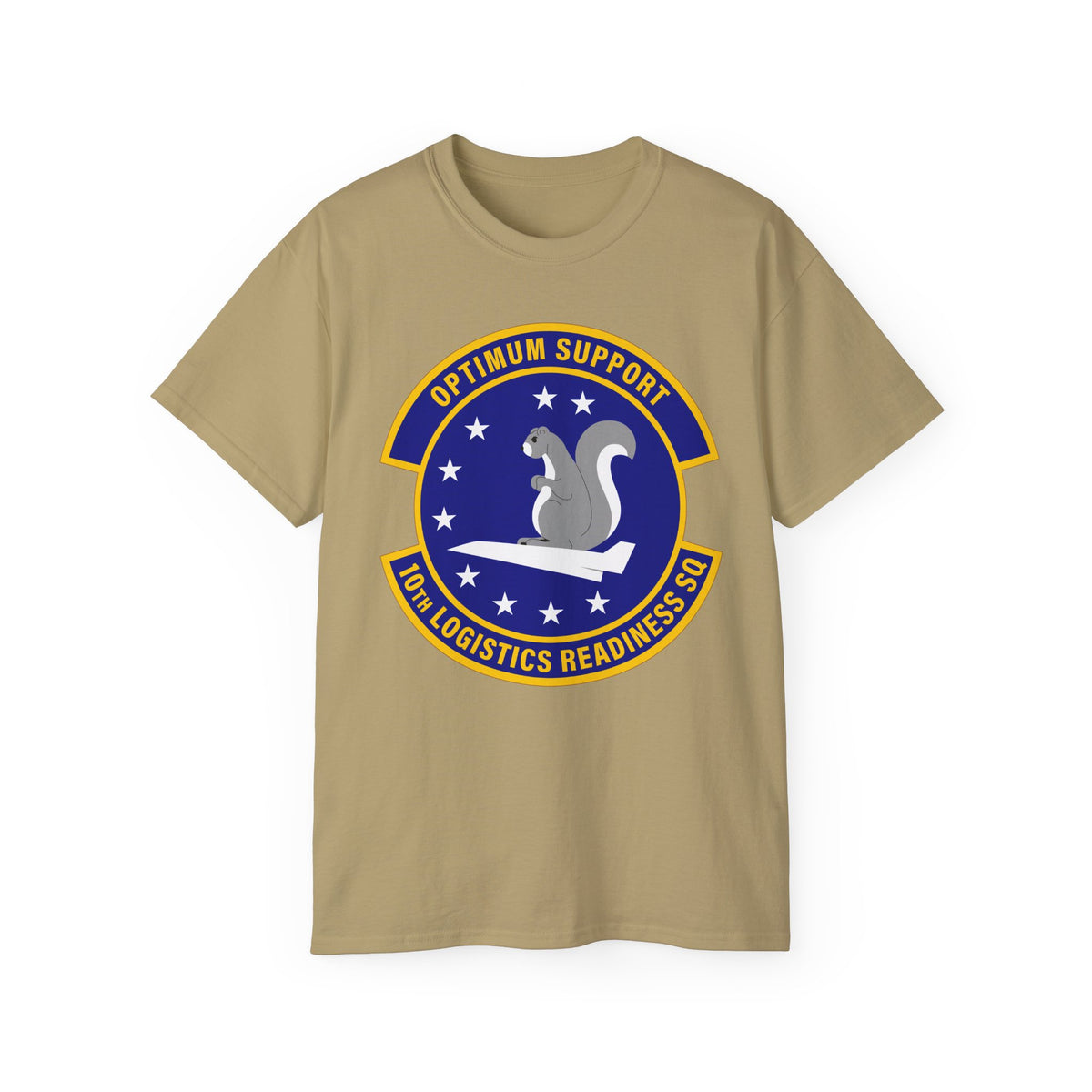 Unisex Ultra Cotton Tee - USAF - 10th Logistics Readiness Squadron wo txt