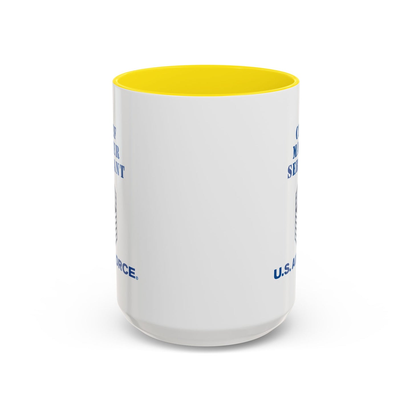 Accent Coffee Mug (11oz & 15oz) - USAF - Chief Master Sergeant (E9a) - 2020 - US Air Force w Text X 300