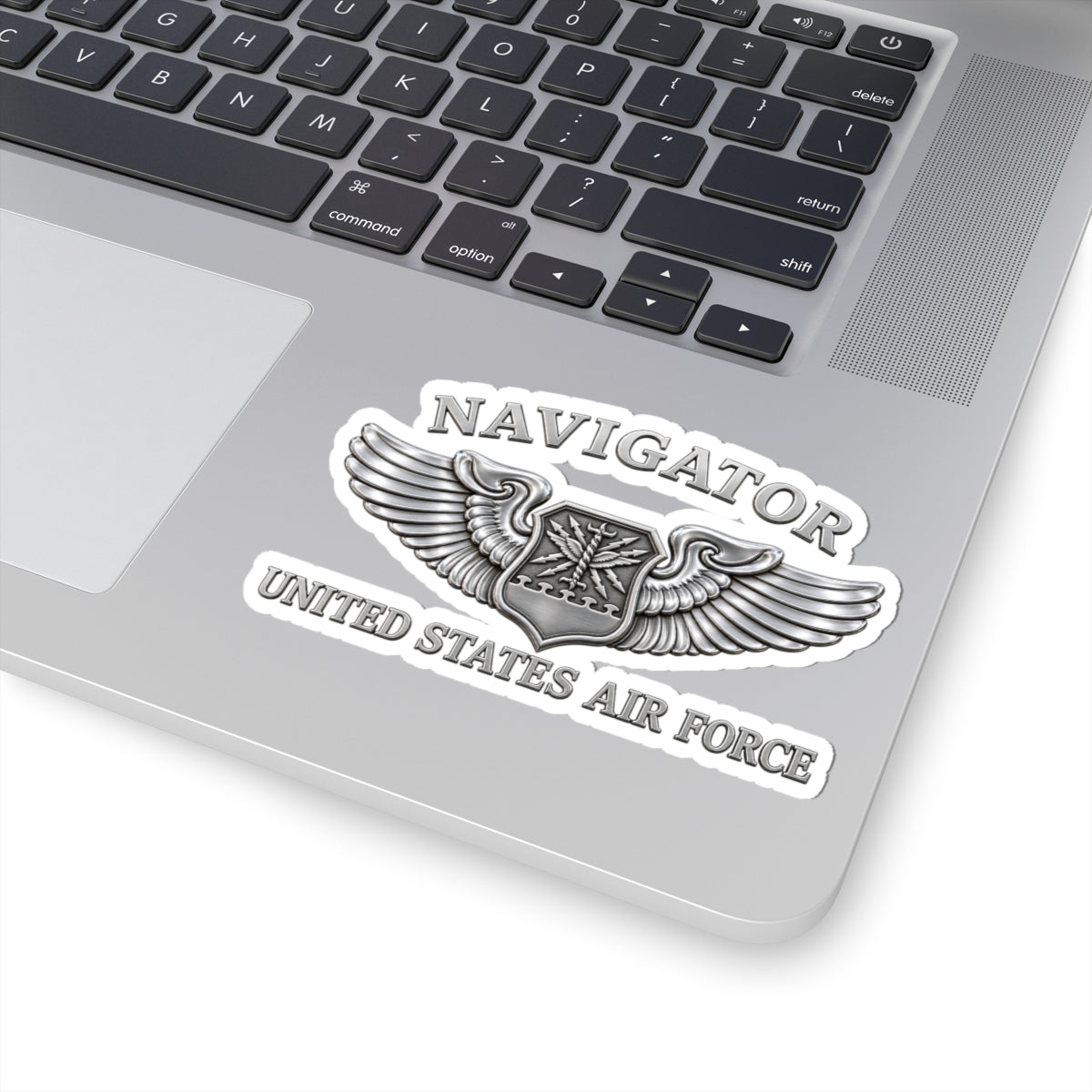 Kiss-Cut Stickers - USAF - Navigator Badge - United States Air Force - 3D - Enhanced