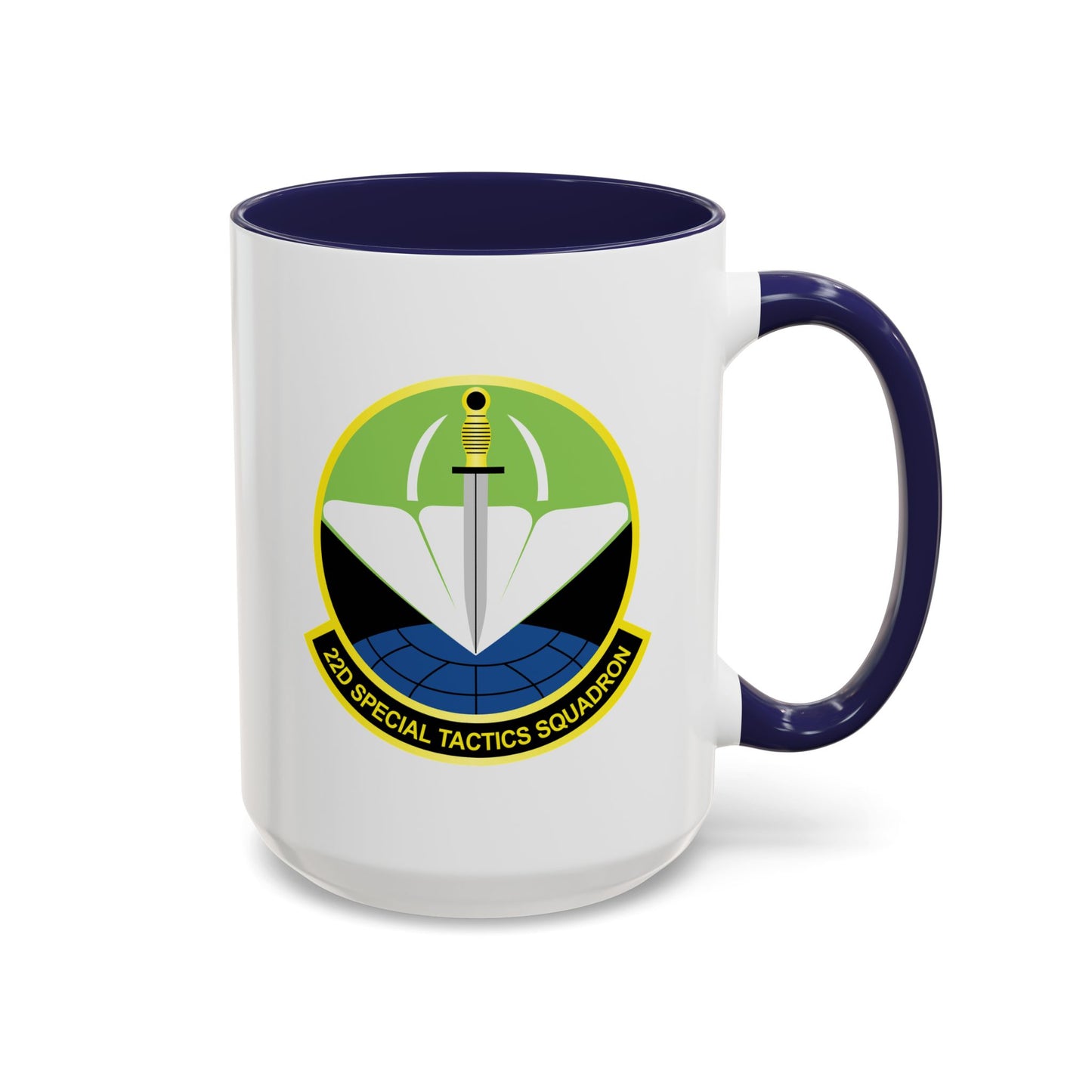 Accent Coffee Mug (11oz & 15oz) -USAF - 22nd Special Tactics Squadron  wo Txt X 300
